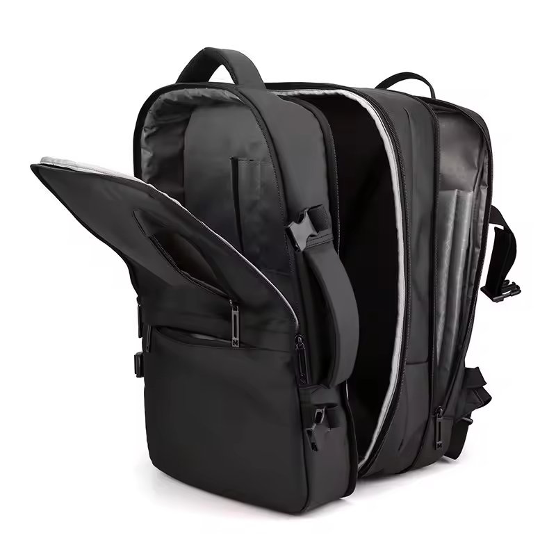 Multi Tier Clothing Warehouse Travelling Backpack Anti Theft Lock Business Laptop Backpack