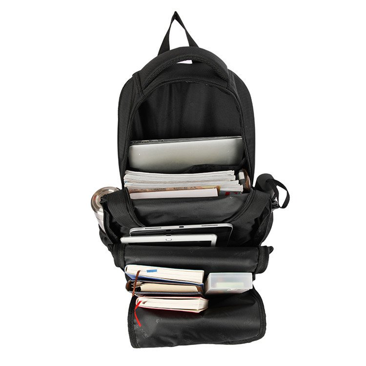 AOKING backpack manufacturer Softback custom logo Durable Sac A Dos Children school Bag Black Girl Laptop student Backpack
