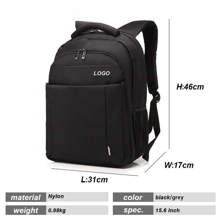 backpack bag nylon Adults custom Business Travel Unisex Waterproof computer bags for men backpack laptop Backpack