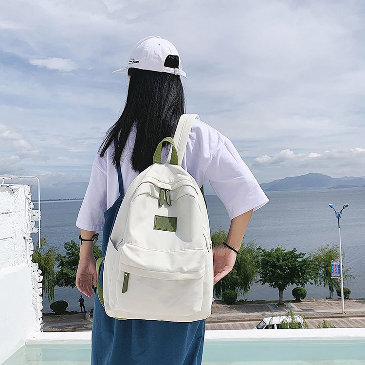 custom school backpack with logo lightweight small travel backpack for girls women