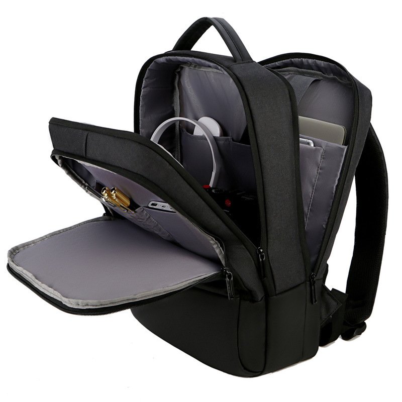 high-capacity waterproof laptop bags back pack mochilas hombre leisure laptop backpack with logo business computer backpack
