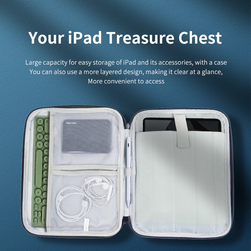Hot sell 11 Inch Thick Tablet Case 13 Inch Laptop Sleeve Case Keyboard storage Laptop Storage Pouch Document Tablet Bag