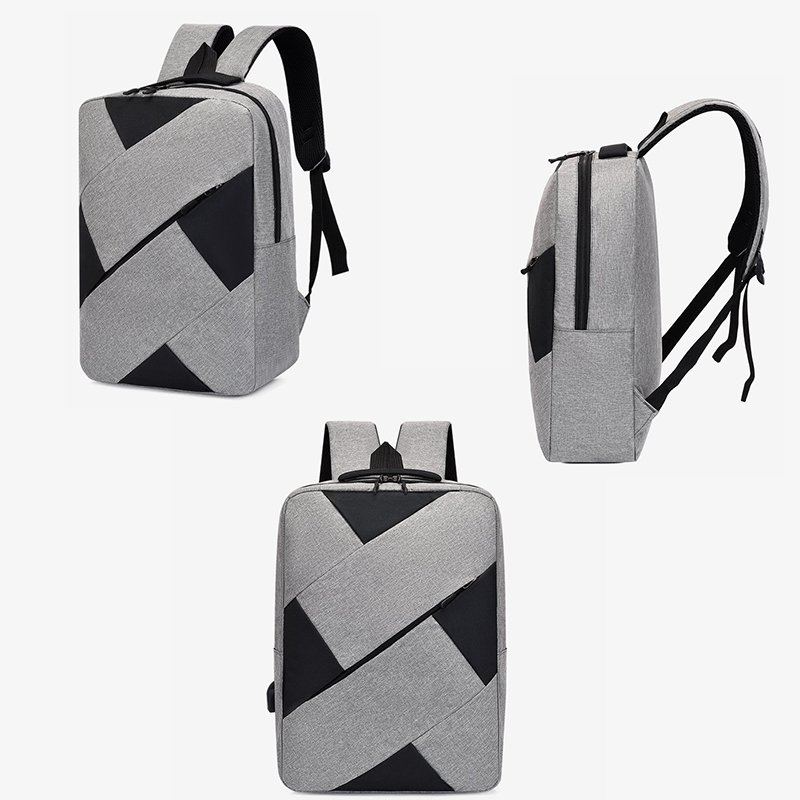 Custom Logo 3 pcs in 1 back to school schoolbag backpack for boy girl adult new USB charging bookbag laptop backpack set