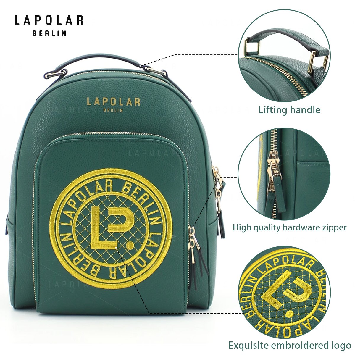 LAPOLAR OEM Fashion Backpack High Quality Business Laptop Backpack Large Capacity Travel Waterproof Backpacks School Bag