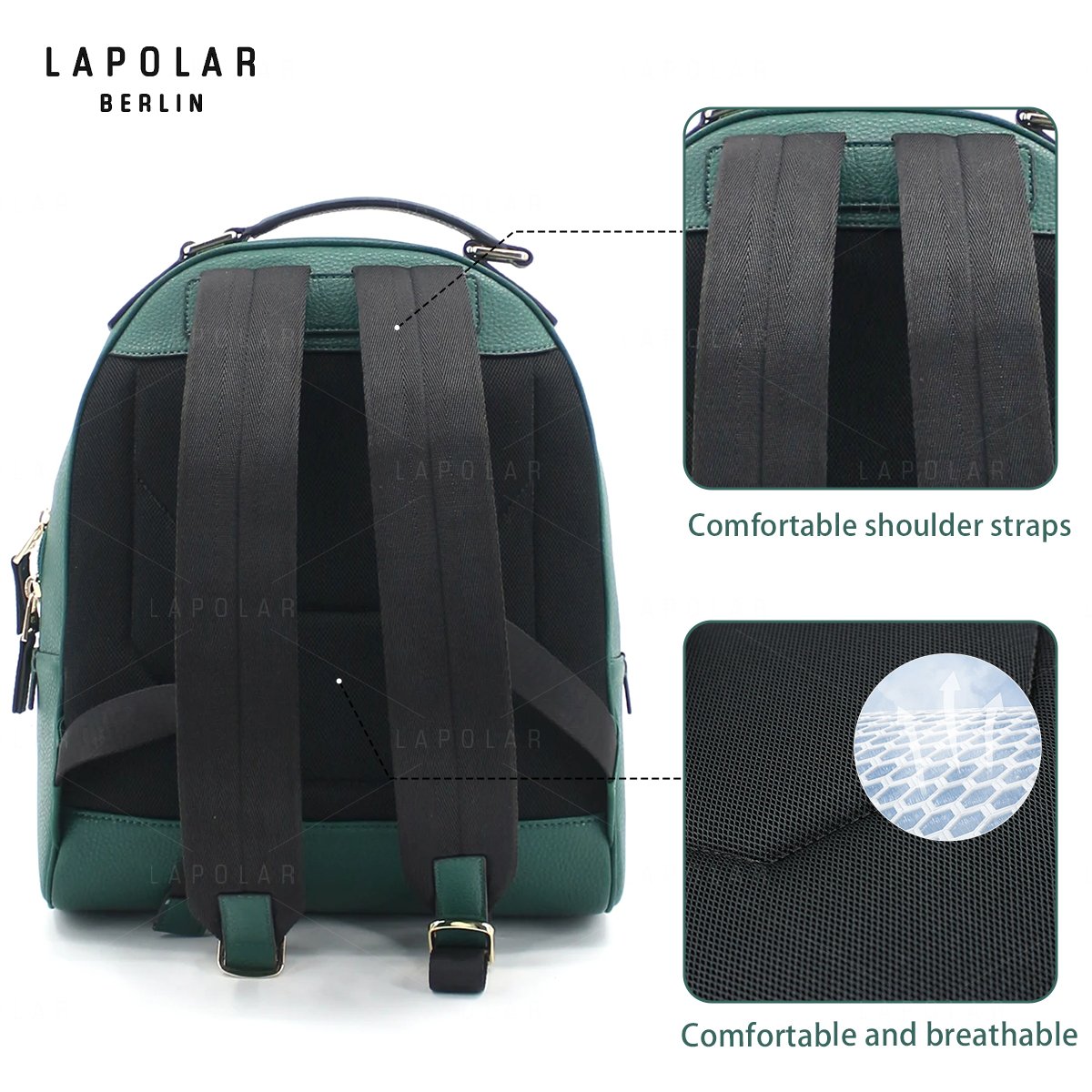 LAPOLAR OEM Fashion Backpack High Quality Business Laptop Backpack Large Capacity Travel Waterproof Backpacks School Bag