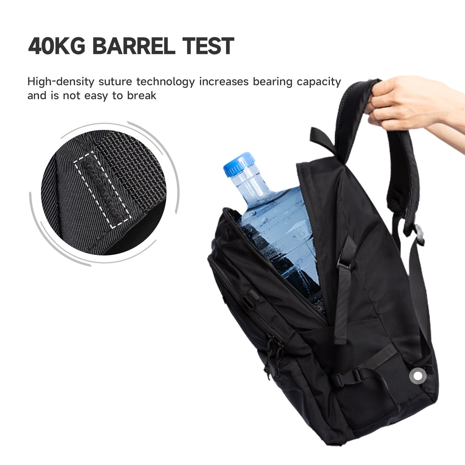 Simradia Outdoor Backpack School Bags For Men Waterproof Laptop Men's Backpack