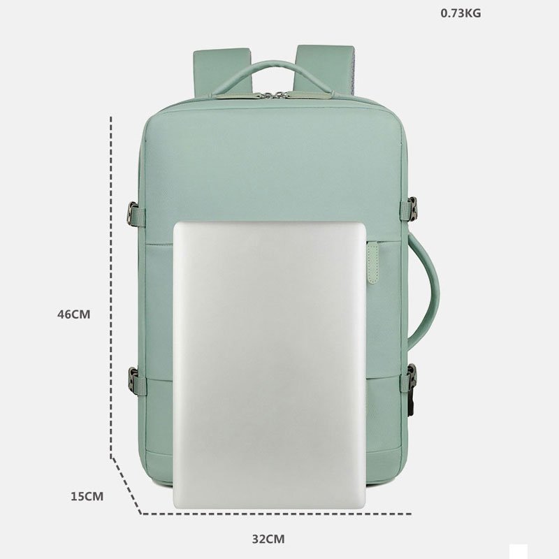 Custom lightweight double shoulders women's large capacity travel backpack multi functional laptop men's travel backpack