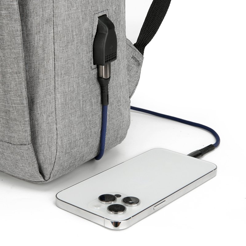 Waterproof Adult USB Charging Laptop Backpack Travel Business Style University Style Computer Bag with Style for Women And Men
