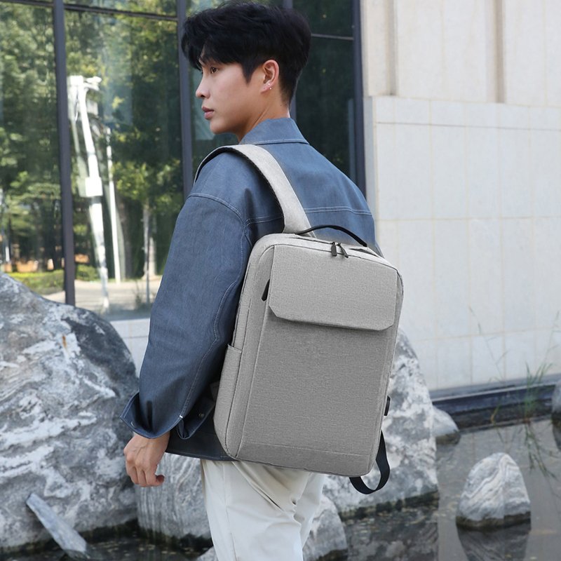 Waterproof Adult USB Charging Laptop Backpack Travel Business Style University Style Computer Bag with Style for Women And Men