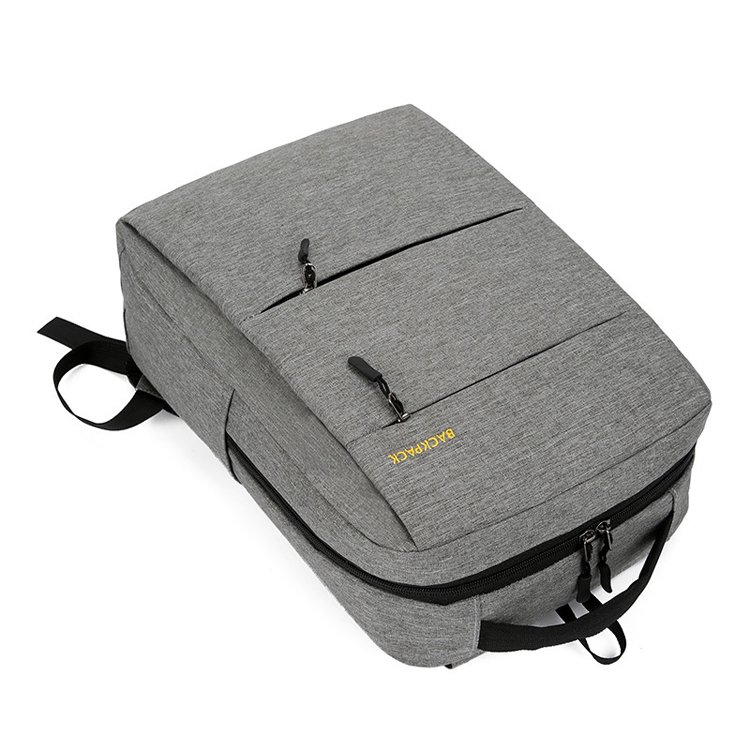 Pack Laptop Backpack Bags Polyester OEM Unisex Oxford Plain Waterproof Business Computer Bag Laptop Case Fashion 2019 Set 3 Pcs