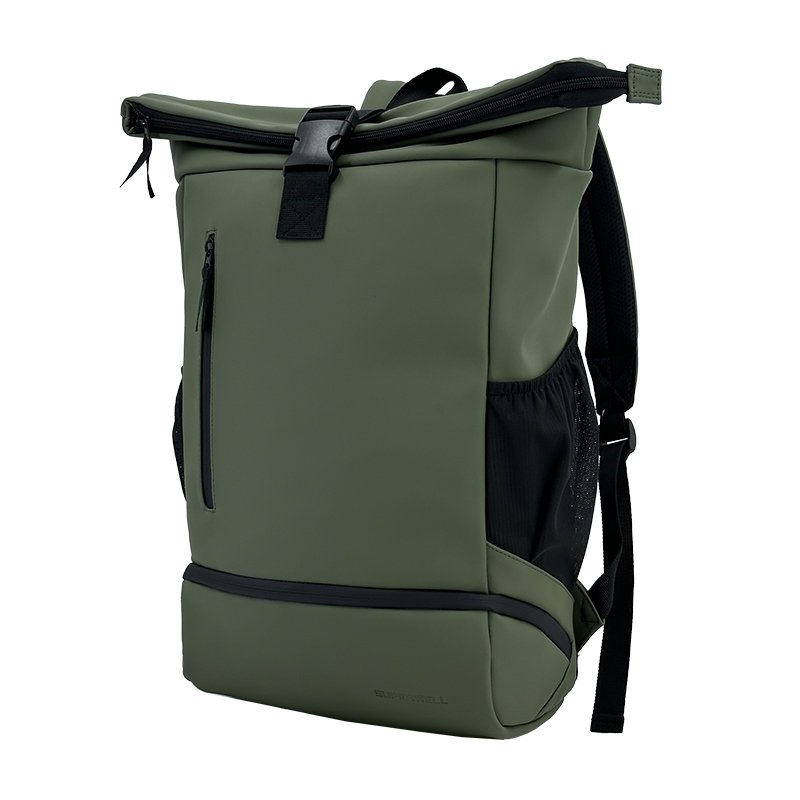 ECO Fashion Office Computer Business Travel Shoulder Bag Custom Waterproof PU Laptop School Backpack