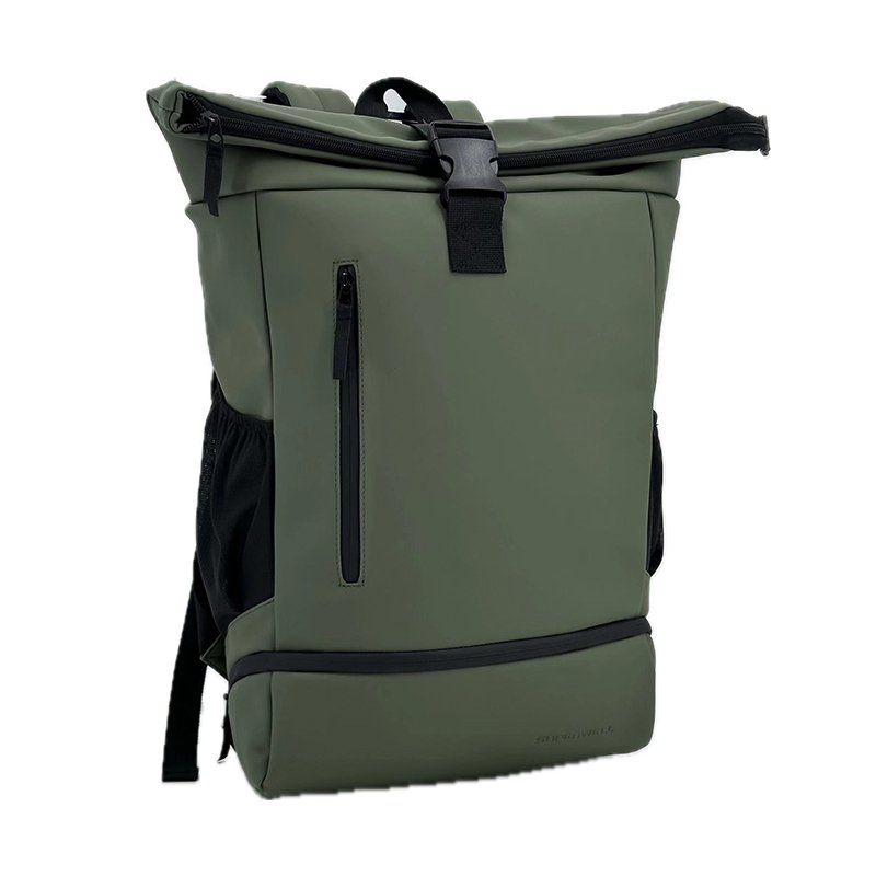 ECO Fashion Office Computer Business Travel Shoulder Bag Custom Waterproof PU Laptop School Backpack