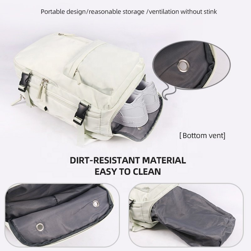 High Quality Factory Custom Extendable Laptop Backpack For Unisex Travel Business Use