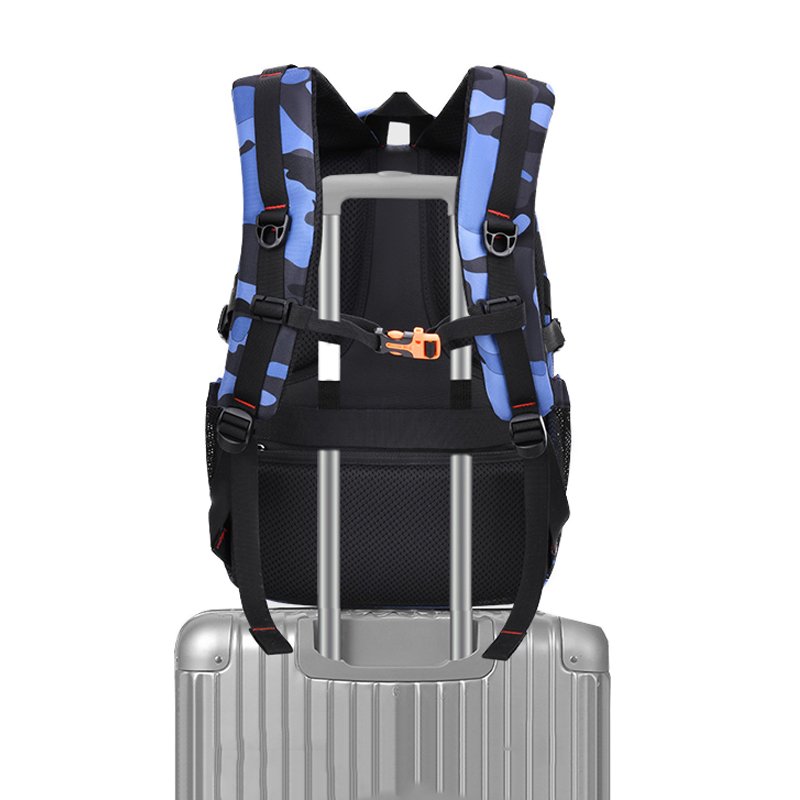 Factory New Men Travel Laptop Backpack Camouflage Teenager Outdoor Schoolbag College Student Backpack Boys Rucksack Gift 6699