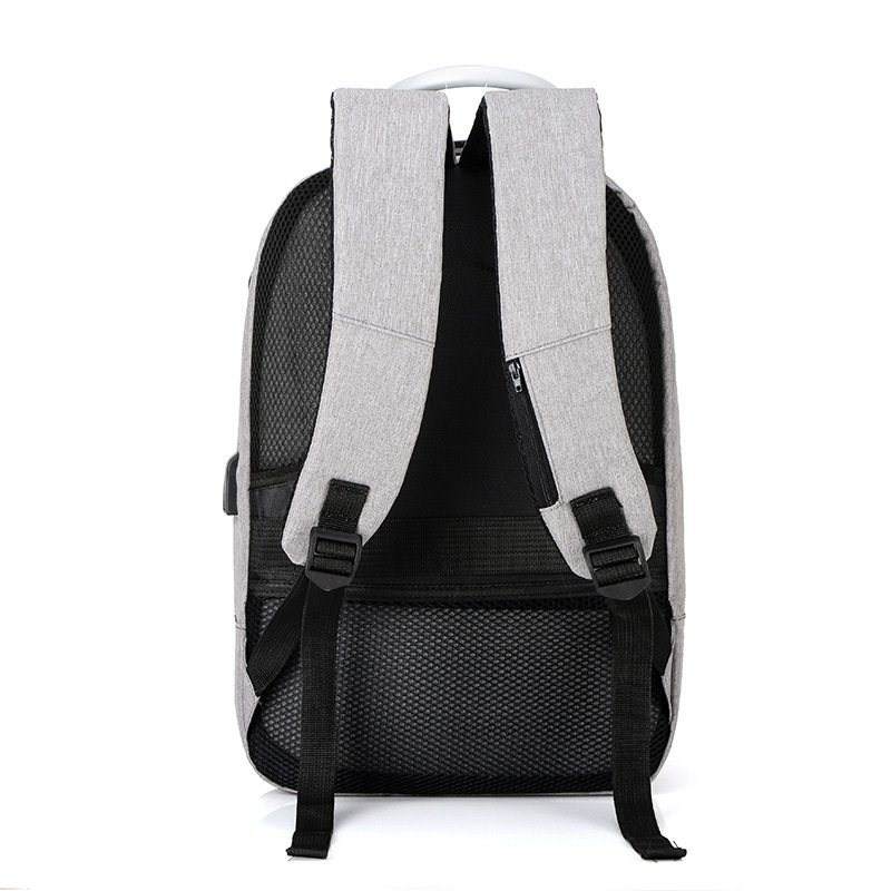 Factory Hot Sell Anti Theft Custom Usb Charging Men Back Pack Backpack Notebook Bags Business Laptop Backpack Linen Polyester