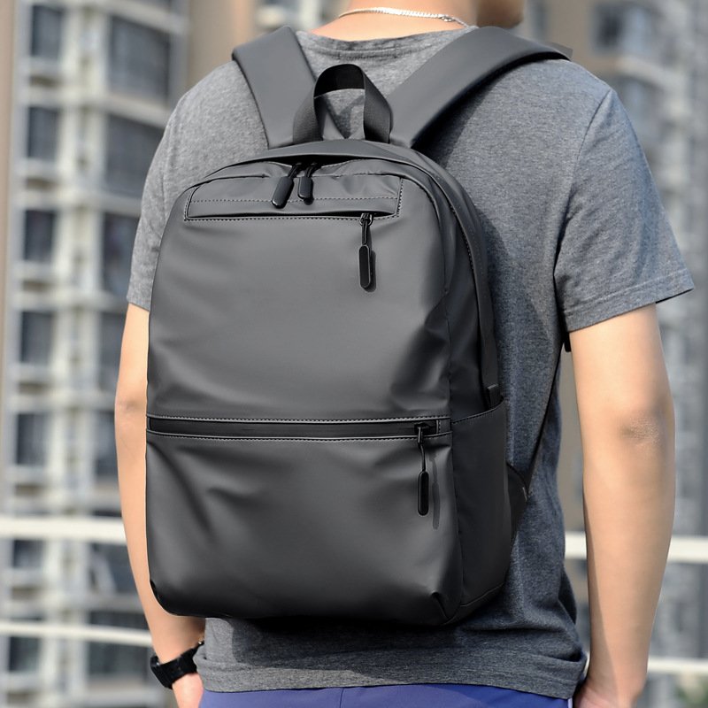Fashion Men Bag Waterproof PU Leather Travel Backpack Man Large Capacity Teenager Male Mochila Laptop Backpacks