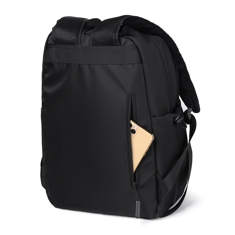 20 pieces of custom logo 2024 Fashionable new casual large capacity men's backpack Laptop bag student schoolbag