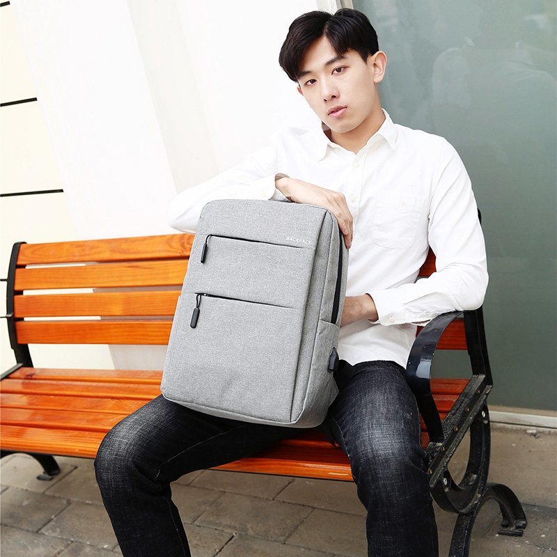 Wholesale Multifunction USB Bags 17 Inch Nylon Anti theft Sac a dos Smart Laptop Backpack Bag