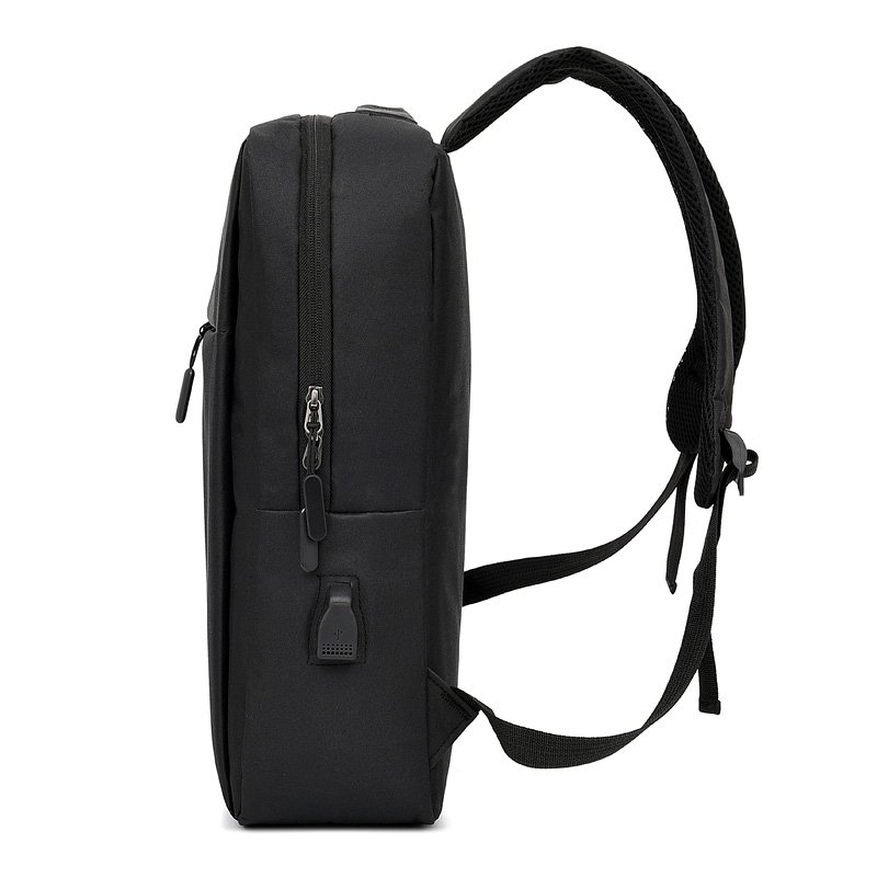 2024 Logo Custom Large Capacity Waterproof USB Charging Daily Office School Laptop Business 15.6 Inch Student Backpack For Men