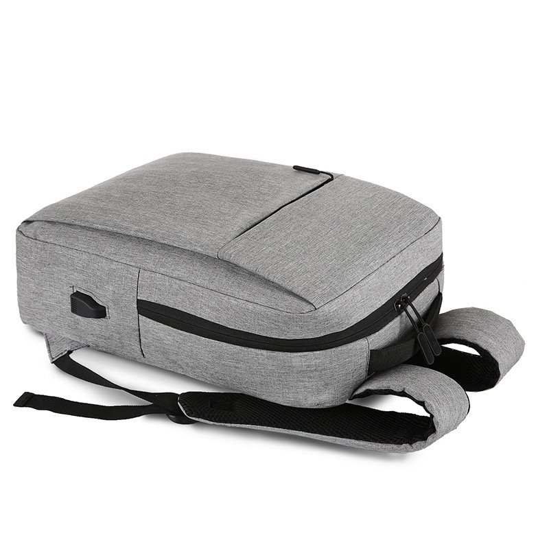 Soft Fashion Black Waterproof Custom Denim Strap Unisex Shoulder 15 6 Inch computer laptop backpack