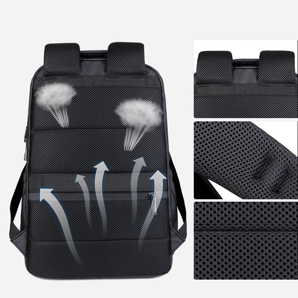 Large Capacity smart business mochila rucksack oxford waterproof travel laptop backpacks for man