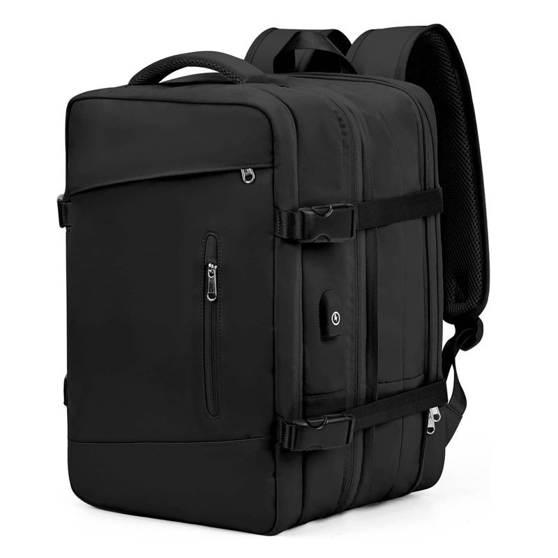 Manufacturer Custom Logo New Large Expandable Waterproof Anti Theft Usb Charging Business Laptop Travel Backpack For Men Women
