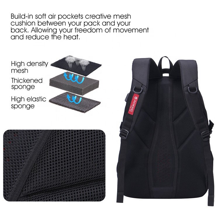 Amazon Large Capacity Wholesale School Backpack for Teens Boys Backpack School Bag Hot Selling 18.9 Inch Laptop Backpack Unisex