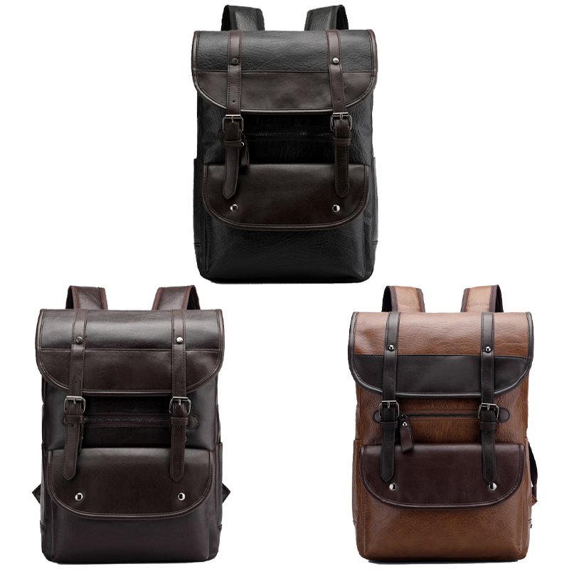 High Quality Travel Factory Direct Wholesale Good Looking Top Cover PU Soft Custom Logo Brand School Laptop Backpack Bagpack Bag