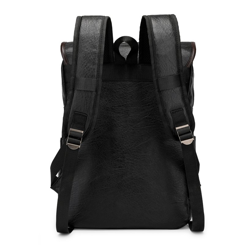 High Quality Travel Factory Direct Wholesale Good Looking Top Cover PU Soft Custom Logo Brand School Laptop Backpack Bagpack Bag