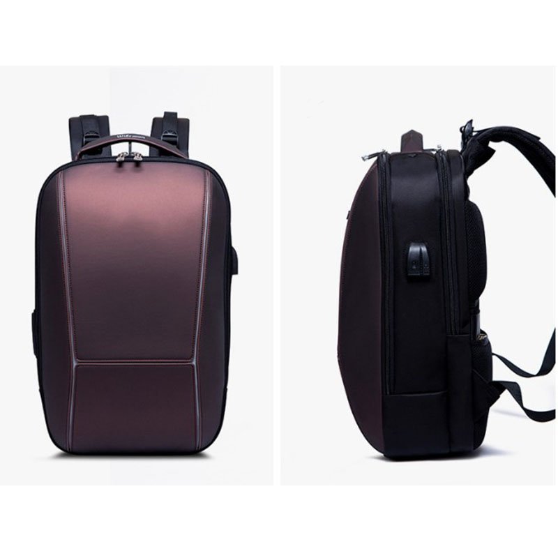 High Quality Anti-theft Waterproof Felt USB Laptop 15.6 Notebook Computer Bag Stand Backpack For Men