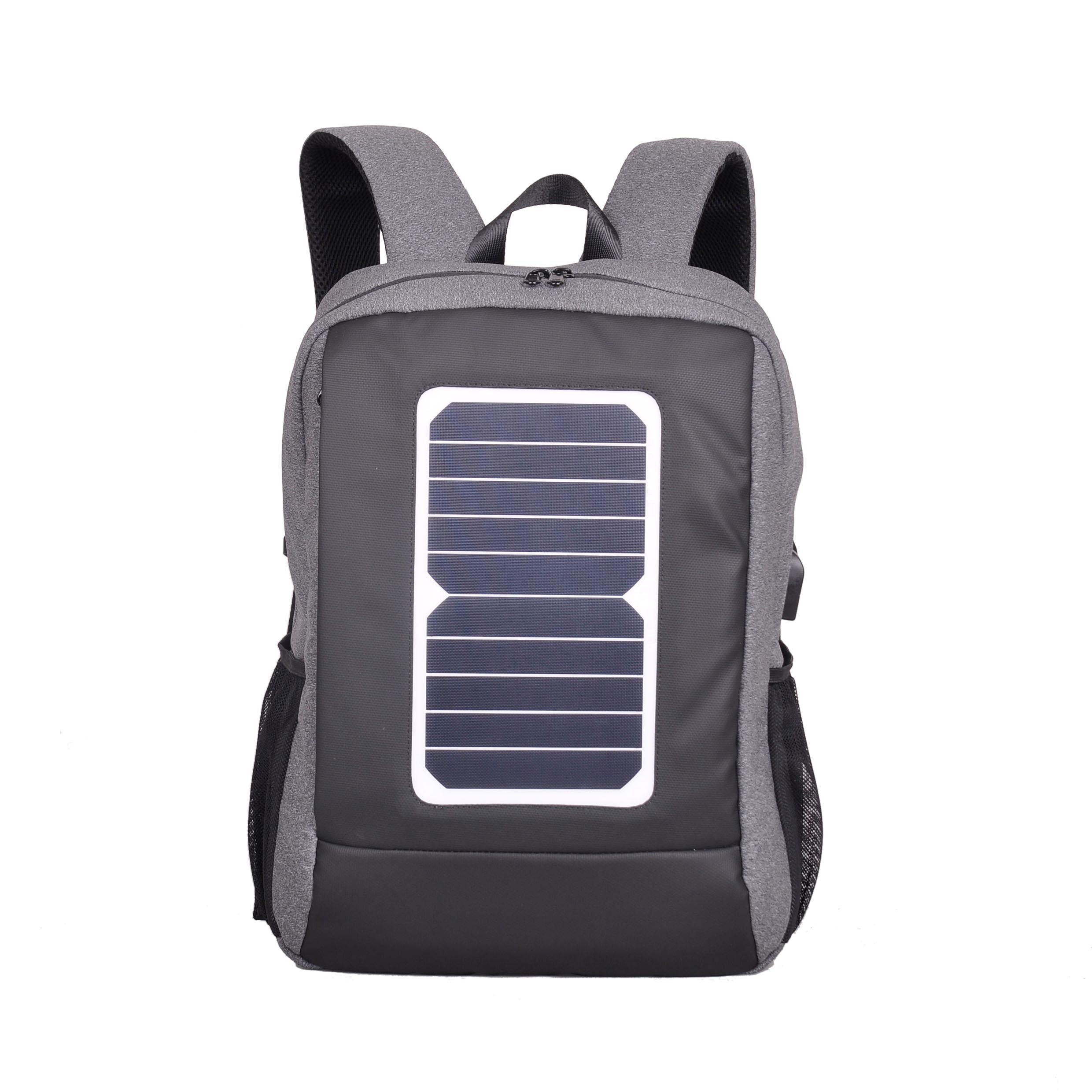 Solar Backpack 15.6 Inches laptop accessories waterproof laptop bag business bags cases
