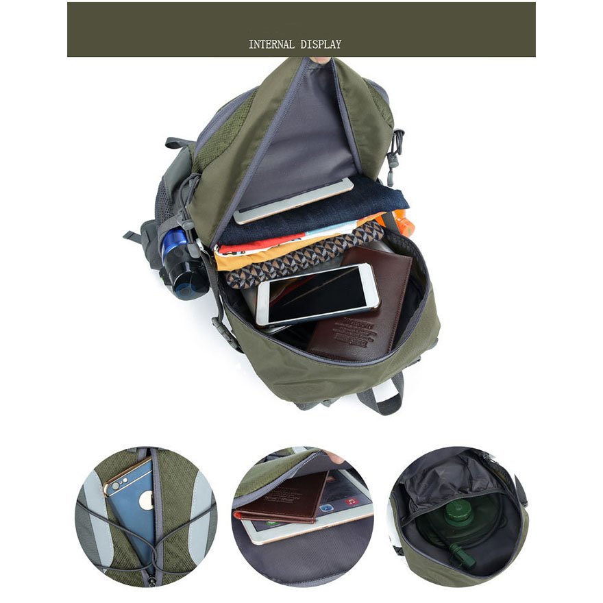 Backpack trekking hiking backpack camping custom sports foldable waterproof Lightweight Hiking Backpack for Camping