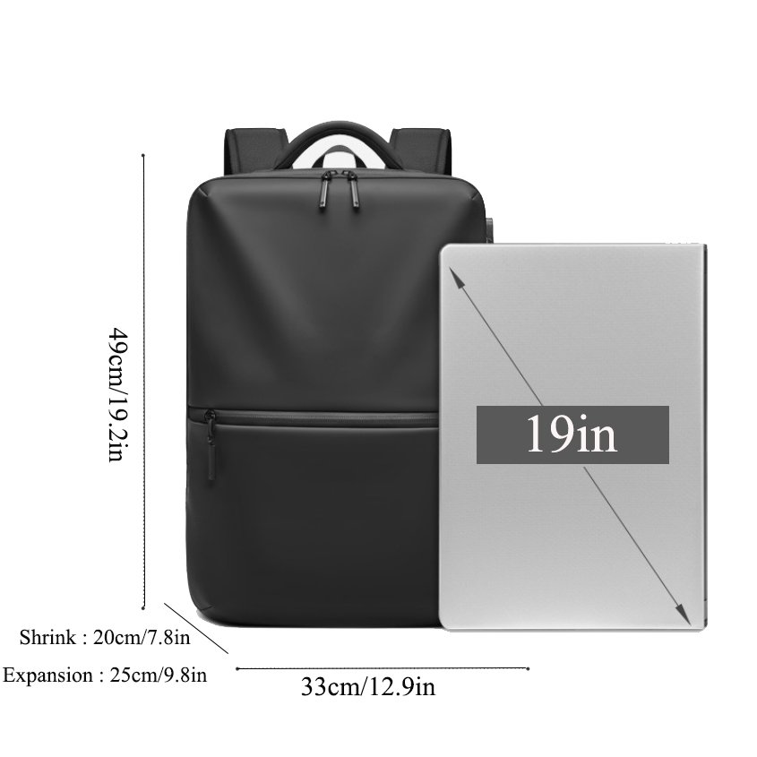 Large Capacity Vacuum Compression Travel Backpack Multi-functional Backpack Oxford Cloth Waterproof Business Bag For Men