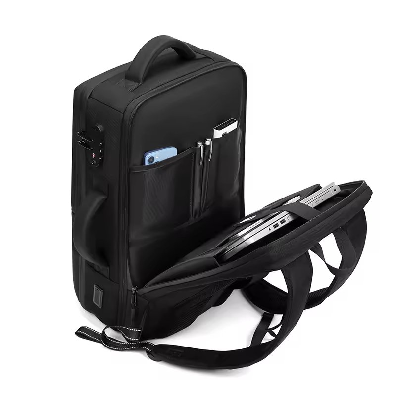 Large Capacity Vacuum Compression Travel Backpack Multi-functional Backpack Oxford Cloth Waterproof Business Bag For Men