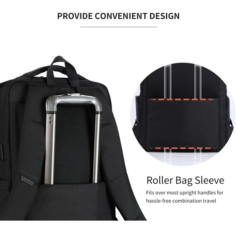 Aoking backpack manufacturer Office Laptop Computer Backpack High Quality Custom Business Anti-theft with USB for Waterproof Bag