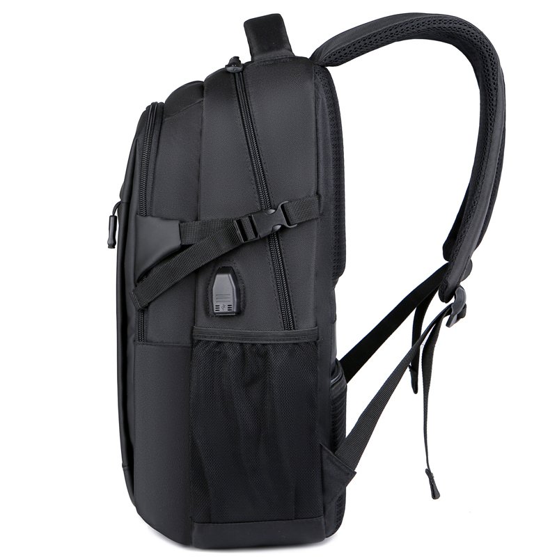 Remoid Factory 15.6 Inch Custom Logo Waterproof Oxford Pu Material Business Men Day Pack Bag Travel Laptop Backpack