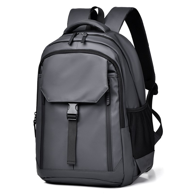 Fashionable PU waterproof wear-resistant material laptop bag Men's backpack suitable for daily attendance