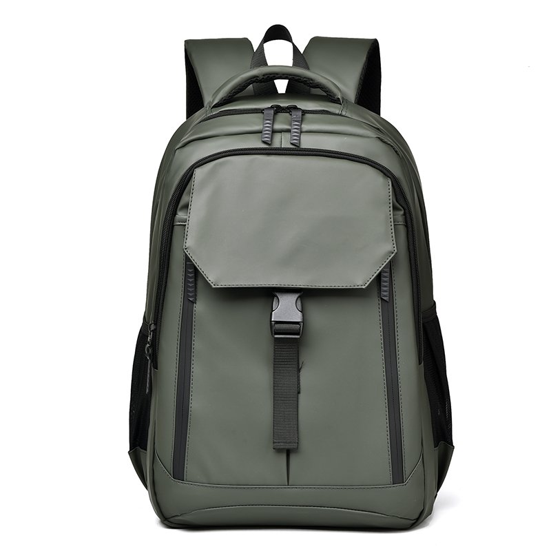 Fashionable PU waterproof wear-resistant material laptop bag Men's backpack suitable for daily attendance