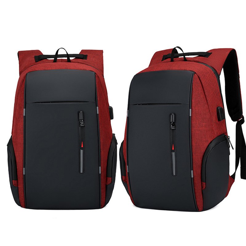Customized Printed Logo Waterproof Men Business Backpack Travel Computer Laptop Backpacks with Usb for College