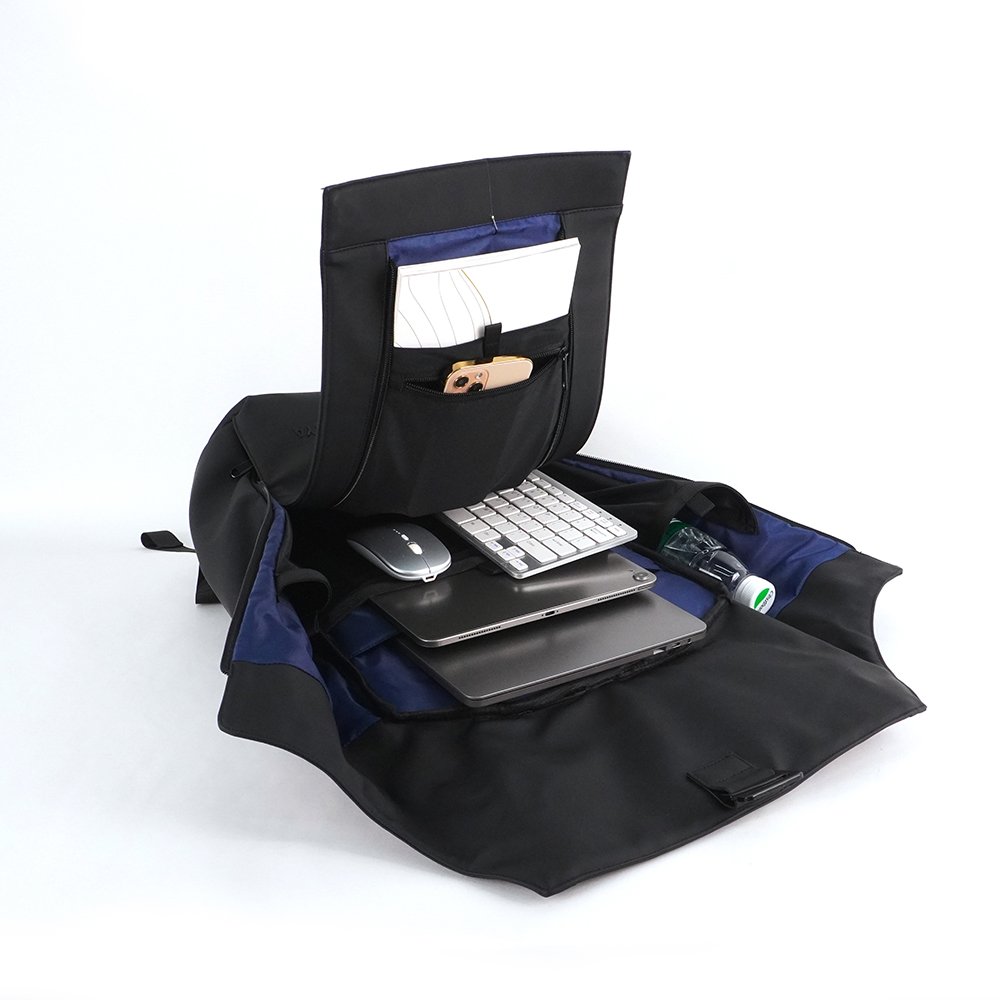 Logo Custom Multifunctional rolling laptop case Waterproof Oxford Leisure Computer Laptop Backpack Bag