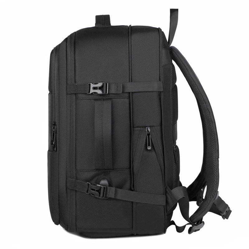 Custom Waterproof Business Laptop Backpack With Shoes Compartment for Men Large capacity outdoor travel computer bags with USB