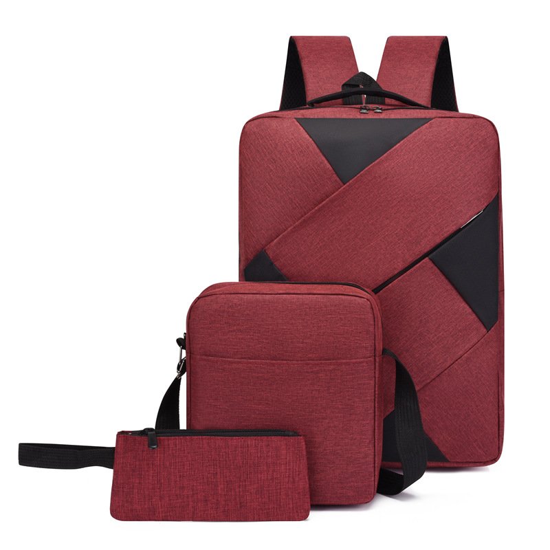 Wholesale Laptop Backpack Set 3pcs Waterproof School Backpack Bags Computer Bag Set