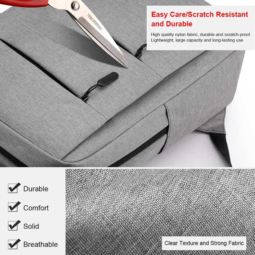 New Hot Sale Usb Business Nylon Laptop Backpack Bule Nsimple Business Casual Backpack For Backpack Laptop Waterproof