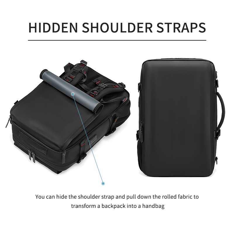 Multiple Usage Outdoor Travel Backpack Carry On Casual Backpack with USB Charging Port Design Waterproof Custom Laptop Backpacks
