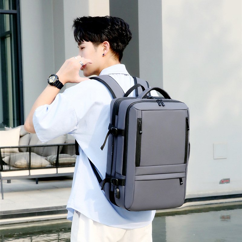 BP2419 New large capacity waterproof Oxford cloth men's computer travel laptop backpack business travel backpack for men