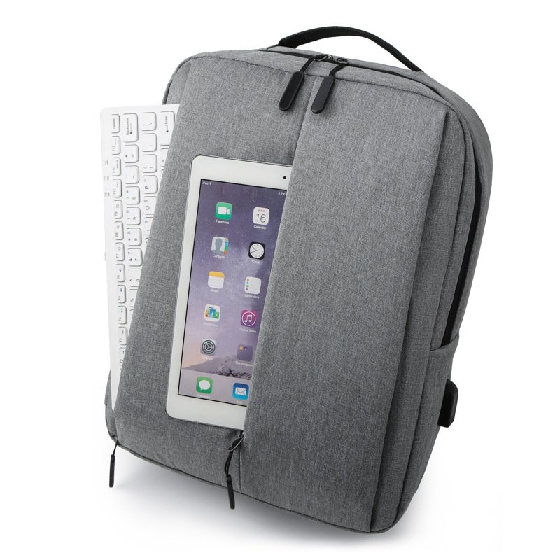Business Travel Bag Minimalist Causal Large Capacity Waterproof Business Laptop Backpack with USB Charging
