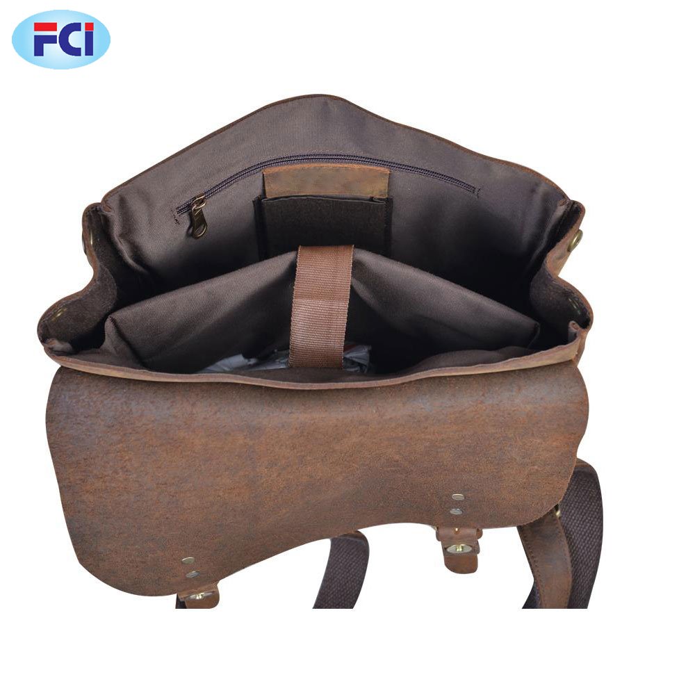 Fashion Men Backpack Waterproof PU Leather Travel to School New Bag Male Laptop Backpacks