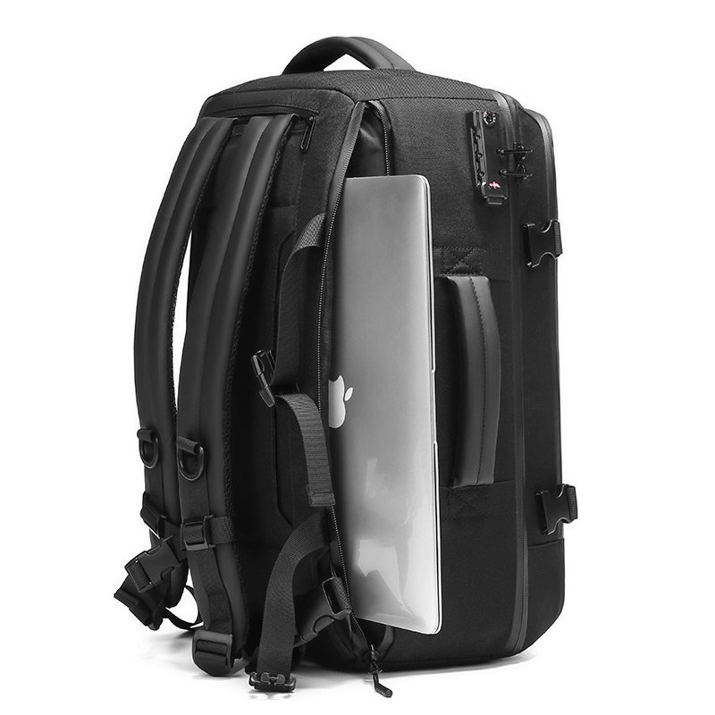 Fashion Mochilas Laptop Men's bag Waterproof Business Travel Notebook Backpack Anti Theft Computer Backpack Black
