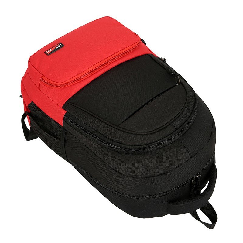 Custom logo men women black school backpack Mochila de la escuela negra oxford travel leisure laptop backpack