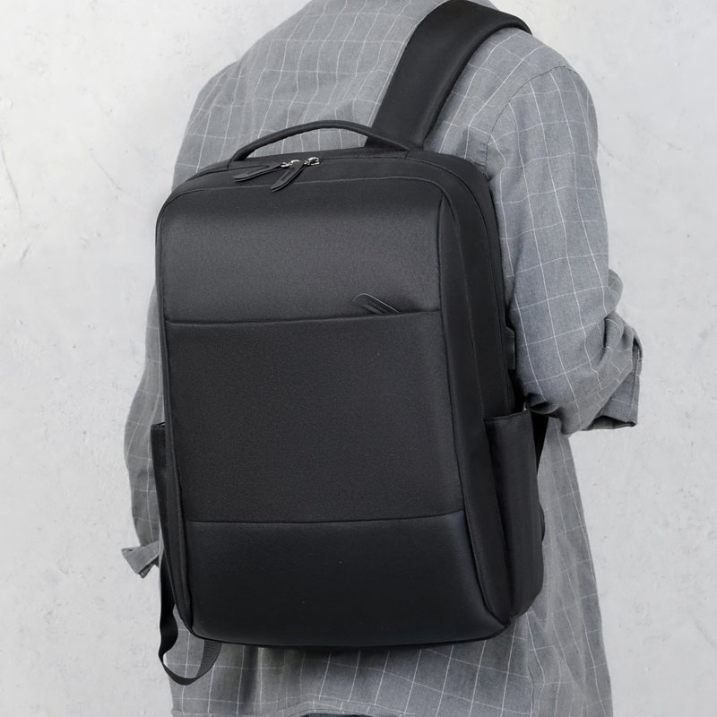 Fashion High Quality Waterproof Pu Leather School Bag Computer Travel Laptop Backpack Blank